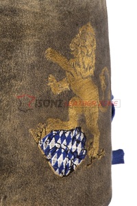 Pantalones Trachten Bávaros Personalizados de Cuero de Ante con Diseño de Logotipo, Último Modelo Alemán, Lederhosen Bávaros para Hombre, Pantalones Cortos Bávaros - Product Image 4