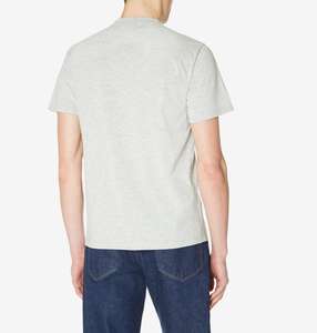 ขายส่งที่กำหนดเองกลุ่มผู้ชายรอบคอว่างเปล่าสีเทาเสื้อยืด - Product Image 6