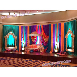 ชิงช้าเวทีแต่งงานรอยัลพร้อมมงกุฎตกแต่งงานแต่งงานออกแบบได้เองจากสหราชอาณาจักร - Product Image 1