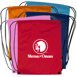Gym <b>Drawstring</b> <b>Backpacks</b> with Custom Printing - Product Image 6