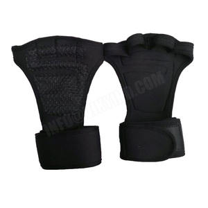 Gants d'haltérophilie en Silicone anti-dérapant gants d'entraînement demi-doigt poignées de gymnastique Protection de la paume des mains - Product Image 5