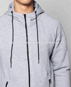 OEM a granel de algodón orgánico sudaderas con capucha último diseño de los hombres XL Fitness chándales logotipo personalizado al por mayor de impresión transpirable - Product Image 4