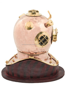 Recuerdos marítimos náuticos bajo el agua casco de buceo campana estilo antiguo casco de buceo en aguas profundas - Product Image 3