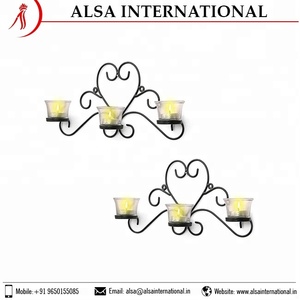 2021 Alessa International, portavelas de cristal de lujo, artículo decorativo para el hogar y excelente regalo de Navidad, artículo de gran venta - Product Image 3