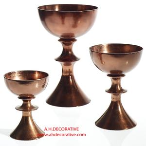 แจกันทองแดงโบราณ,สำหรับตกแต่งโต๊ะดอกไม้ดีไซน์ใหม่หม้อดอกไม้ตกแต่ง - Product Image 2