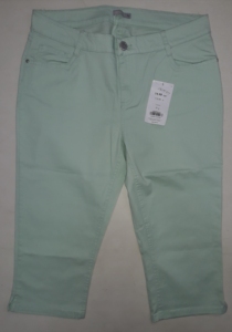 Pantalons Capri à Boutons en Tissu Stretch Original de Marque pour Femmes du Bangladesh, Respirants, Teints en Masse, pour l'Été, Shorts Chauds - Product Image 2