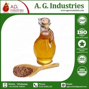 Huile de lin pressée à froid de qualité supérieure, source naturelle d'acides gras oméga 3 pour la santé et le bien-être - Product Image 2