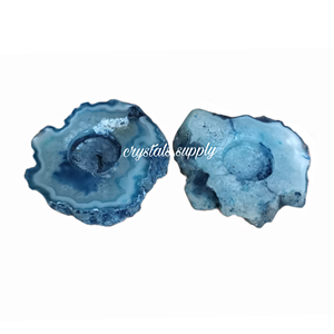 เชิงเทียนหินอาเกตสำหรับตกแต่งบ้านเชิงเทียน - Product Image 1