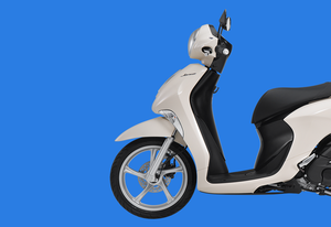 Best Quality Scooter Motorcycle 125cc with Good Price for Sale (Janusv Standard) Black/ White - Product Image 6