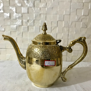 Most Popular Product Indian Brass Egg Style <b>Teapot</b> - Product Image 1