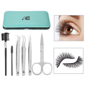 Juego de Pinzas para Cejas 2026, 6 Piezas, Profesional, de Acero Inoxidable, con Punta Recta y Curva, ¡EN OFERTA! - Product Image 2