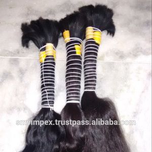 Pelo humano indio a granel ondulado natural virgen de visón sin procesar al por mayor - Product Image 4