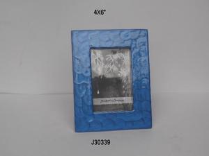 Hot Selling Grey Enamel Painted Cast Aluminium Photo <b>Frame</b> Decorative Table Top Desk Picture <b>Frame</b> - Product Image 3