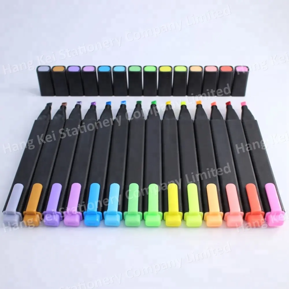 Manufacturer hot sale multi color highlighter marker pen for kids