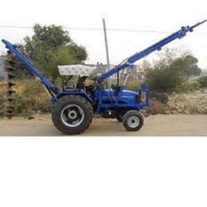 PTPR 30 metros Tractor montado poste erector plataforma de perforación ISO aprobado CNC nueva condición máquina para la perforación del agujero del poste - Product Image 6