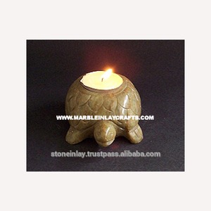 Soapstone Decorative Beautiful <b>Candle</b> <b>Stand</b> - Product Image 1