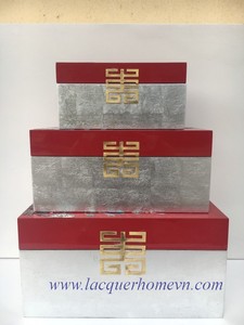 กล่องแล็คเกอร์ไม้ทาสีแบบเวียดนามกล่องแล็กเกอร์ MDF - Product Image 4