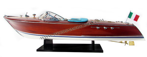 Modelo de Barco de Madera RIVA SUPER ARISSTON - Modelo Artesanal de Madera - Product Image 2