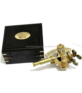 Nautique Belle 3 Astrolabe Nautique LAITON SEXTANT Avec Boîte En Bois - Product Image 5