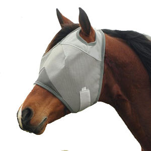 Masque anti-mouches ProGuard Standard sans oreilles, maille protectrice UV pour chevaux - Product Image 1
