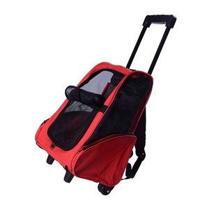 Sac à dos pour animal de compagnie, sac à dos pliable de luxe croisé pour chat, avec roulettes, offre spéciale, 2019 - Product Image 4
