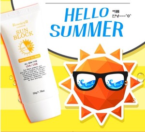 [ROOICELL] <b>Sunscreen</b> Sunblock Korean cosmetics SPF40 PA Waterproof Double UVA UVB Vitality Care Lift Day Lotion - Product Image 5