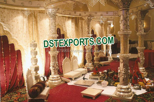 Bollwood-Mandap de cristal para boda, elegante, para boda, indio - Product Image 4