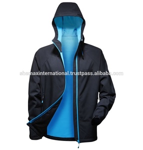 Shemax 23 Custom Softshell Chaqueta de invierno para hombre Bonded Outdoor Wear Negro Verde Azul-Cortavientos impermeable Liso Estilos Casuales - Product Image 2