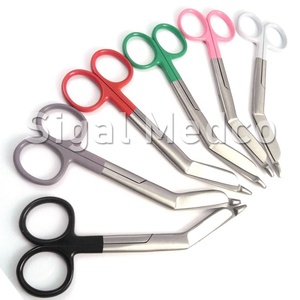 Tijeras Quirúrgicas Profesionales de Acero Inoxidable Tipo Lister, Instrumentos Quirúrgicos Básicos para Uso de Enfermería - Product Image 1