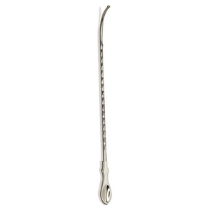 Sonido uterino Galabin maleable con un eje graduado Cm y un acabado plateado 320mm 32cm Ginecología de alta calidad Pakistán - Product Image 5