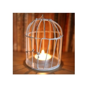 Linterna de metal blanco de calidad superior para decoración de boda de oficina en casa para Navidad - Product Image 1