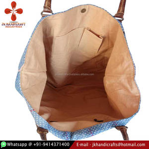 Produit indien Authentique Vintage Kantha Imprimé Designer Sac à main - Product Image 3