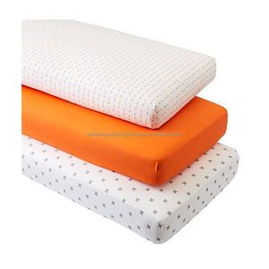 Soft Organic Baby Fitted Crib Sheet at Low Price - Product Image 1