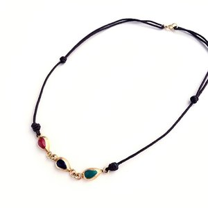 Choker/ gold plated Sterling silver - Product Image 1