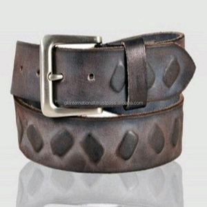 เข็มขัดหนังแท้สำหรับผู้ชายและผู้หญิงทำจาก100% เข็มขัดลำลองหนังแท้สำหรับผู้ชายและผู้หญิงผลิตตามสั่ง - Product Image 1