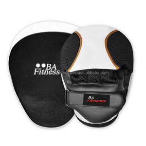 Training Focus Pad PU Leather Boxing <b>Glove</b> Mitt Hand Target Focus Punch Pad For <b>Karate</b> MMA Training - Product Image 1