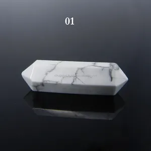 Bút Chì Đôi Nhọn Chấm Dứt Dendritic Opal 26X7Mm Đá Thạch Anh Tự Nhiên 13.90 Đá Quý Cts IG11319