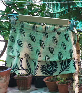 กระโปรงมินิผ้าไหมฮิปปี้2ชั้นสำหรับเด็กผู้หญิง - Product Image 2