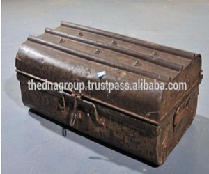 Iron Ancient Rectangular <b>Storage</b> <b>Trunk</b> - Product Image 1