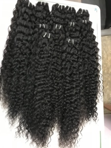 Venta al por mayor de extensiones de cabello de coleta de tendencia cabello natural 100% Temple cabello crudo directo de proveedor mayorista - Product Image 5