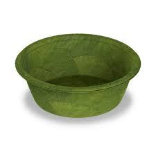 Assiettes Areca de couleur verte - Product Image 3