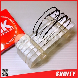 Tarifas favorables Piezas de motor de motocicleta de carreras de motos de 125cc anillo de pistón RIKEN antidesgaste de gran tamaño - Product Image 2