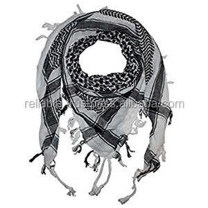 Ethnic Arafat <b>Scarf</b> for <b>Men</b> in Soft Cotton Canvas Multi Colors Plain Style with Soft Smooth Feeling for Summer Winter Seasons - Product Image 3