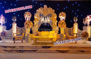 Superbe configuration de scène de mariage au Canada Nouvelle configuration de scène de fibre Dernier ensemble de scène de mariage Canada personnalisé configuration de scène en Australie - Product Image 2