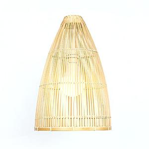 Luz de techo de bambú rústico de alta calidad decoración del hogar de estilo seco con logotipo personalizado 2025 ofertas calientes - Product Image 6