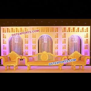 Telón de fondo con velas para escenario de boda, paneles de fondo de diferentes estilos para boda nocturna, fabricante - Product Image 1