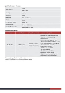 Pletismómetro digital para una medición precisa del volumen de la pata y la evaluación de la inflamación en animales pequeños de laboratorio - Product Image 5