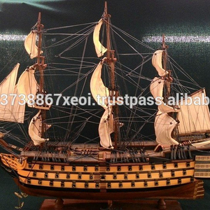 B-queen — modèle artistique en bois, navire victoire - Product Image 2