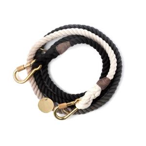 High Quality Black Cotton <b>Dog</b> Leash Heavy-Duty Solid Pattern Padded Leather Luxury <b>Training</b> Accessory Direct From - Product Image 3