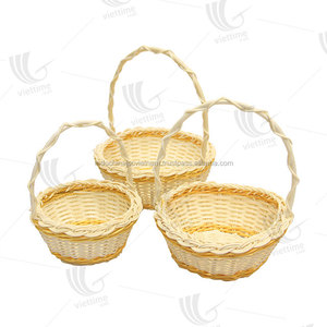 En rotin tissé à la main panier de fruits en gros - Product Image 1